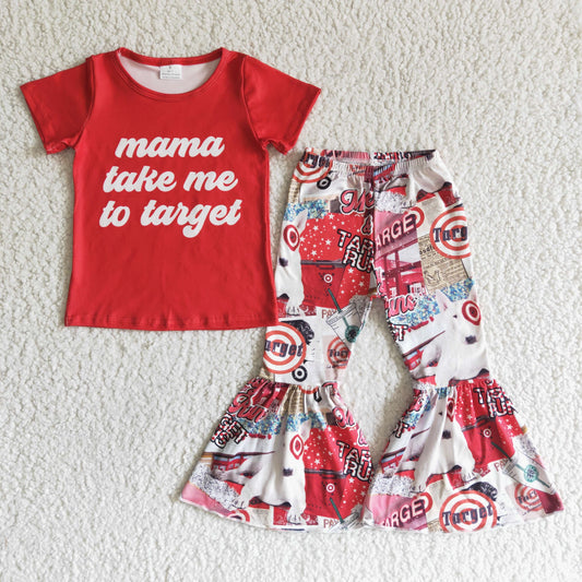 mama take me to taiget bell pants girl outfits