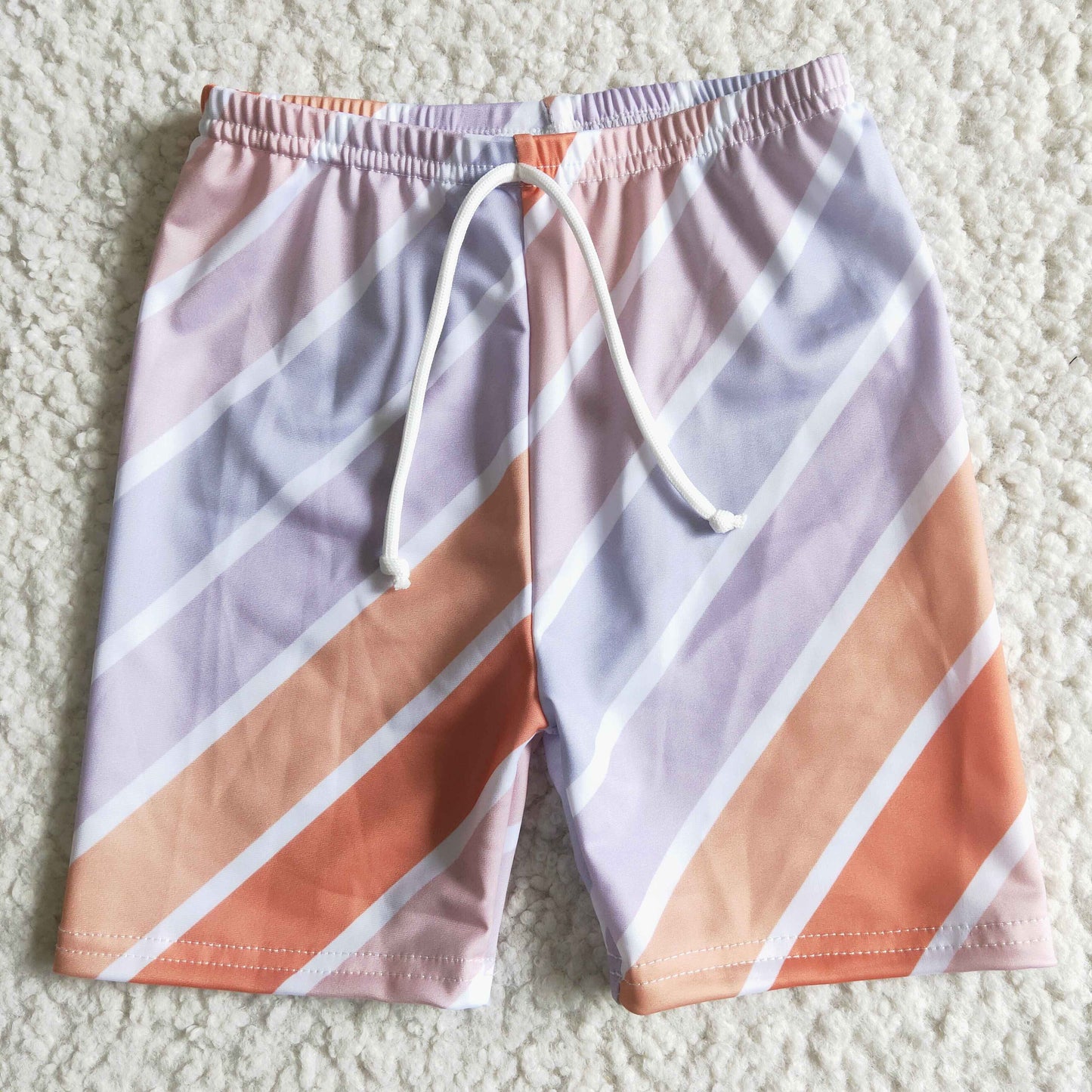 stripe boy short swim