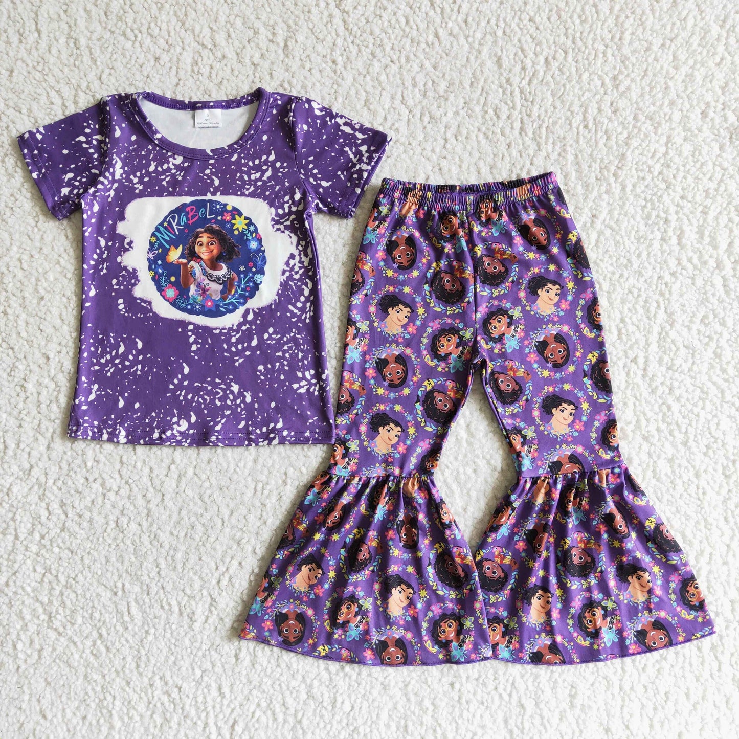 PURPLE Cartoon girl outfits