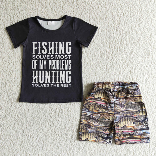Boy set summer FishingHunting set