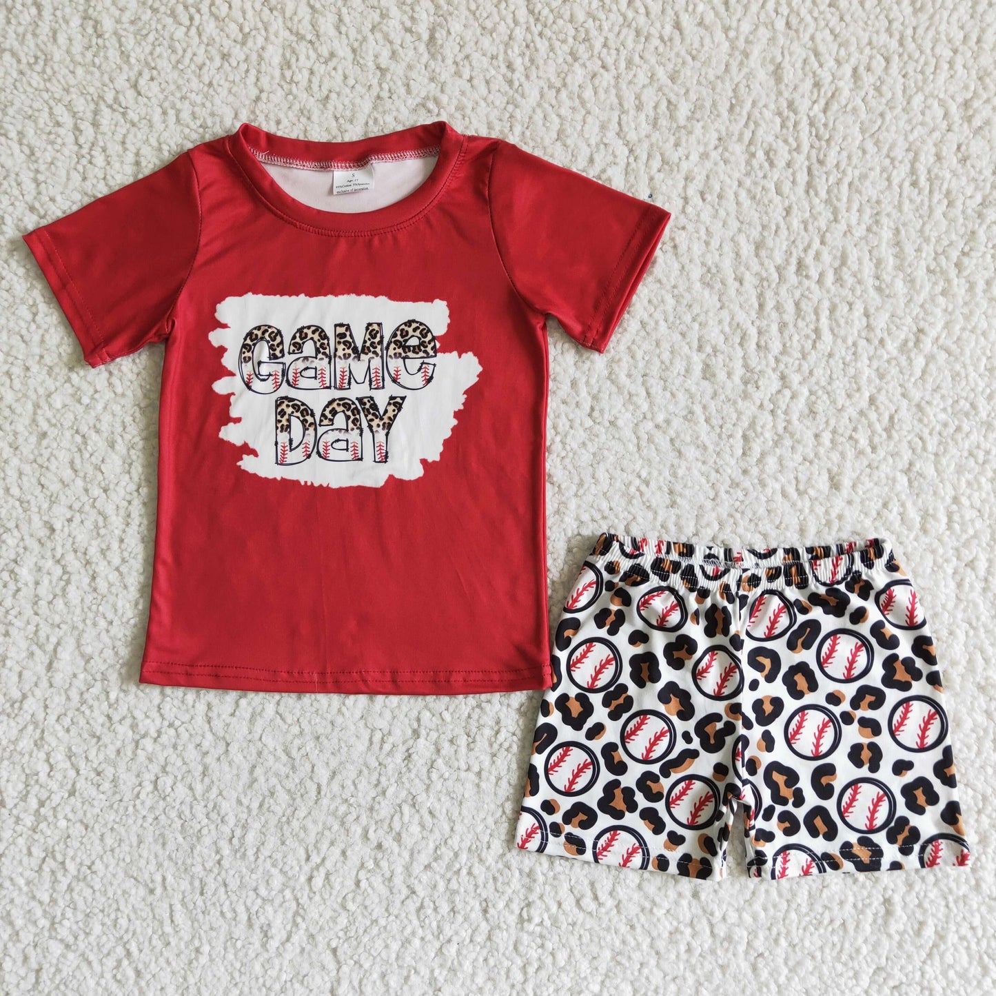 Summer Baseball Boy set