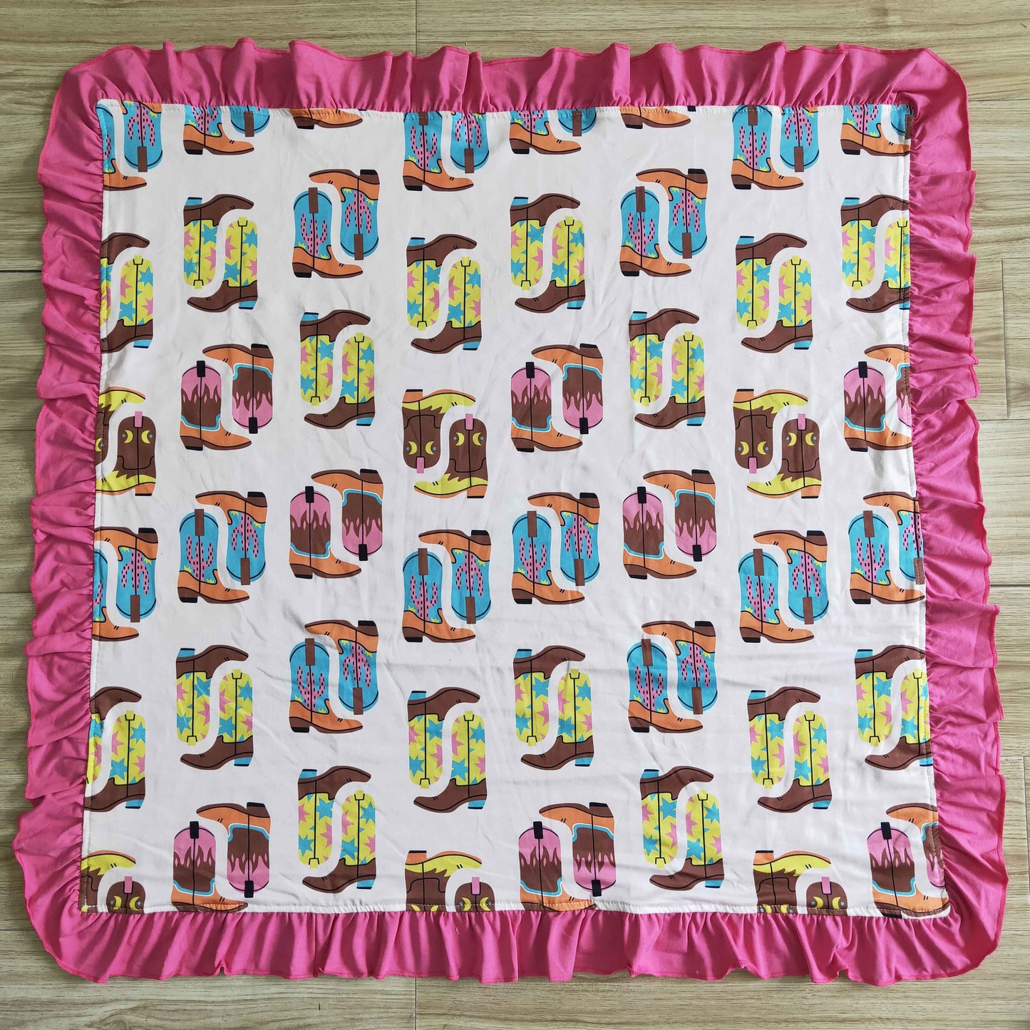Purple boots Blanket