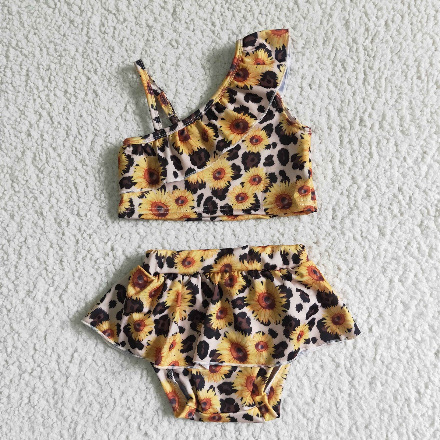 Sunflowers 2pc girls summer Swimsuit