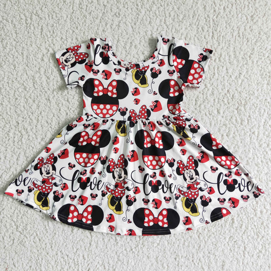 big skirt Cartoon girls dress