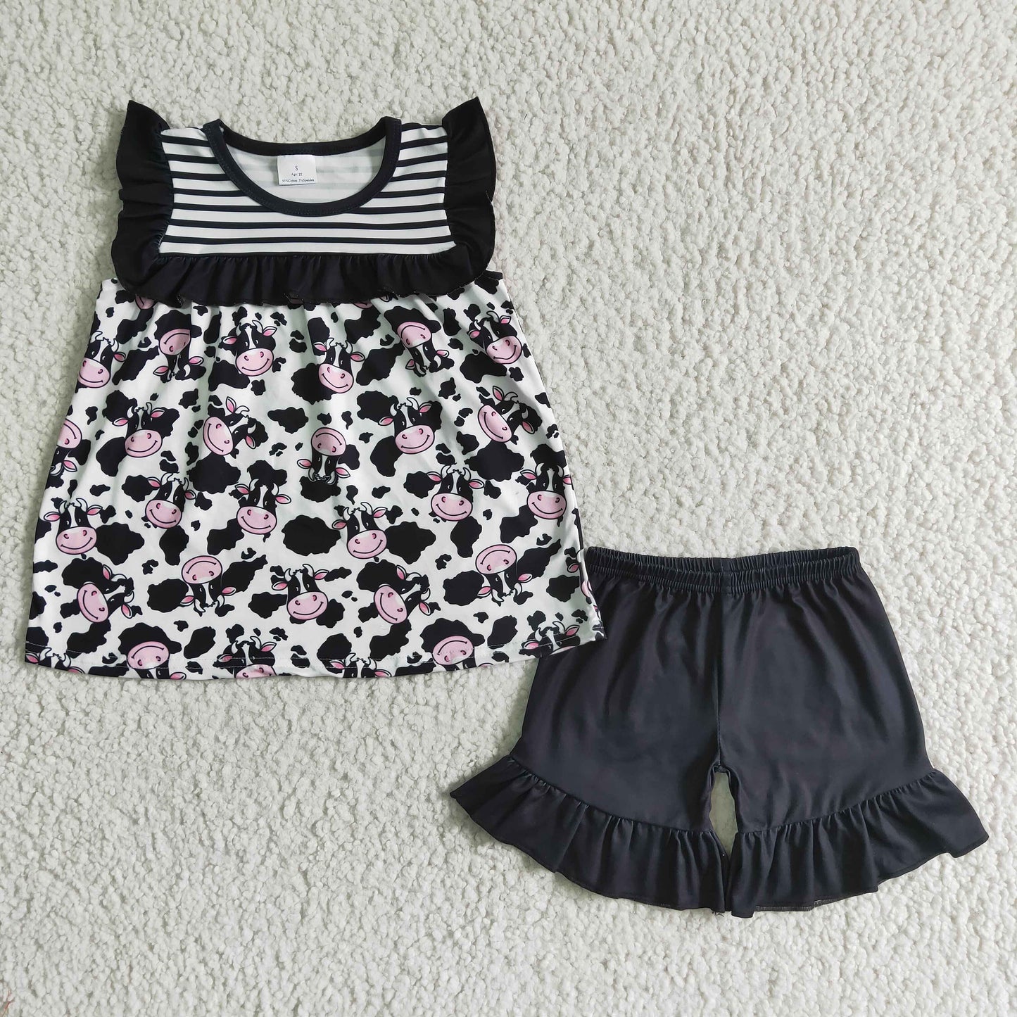 Back Cow girls summer set