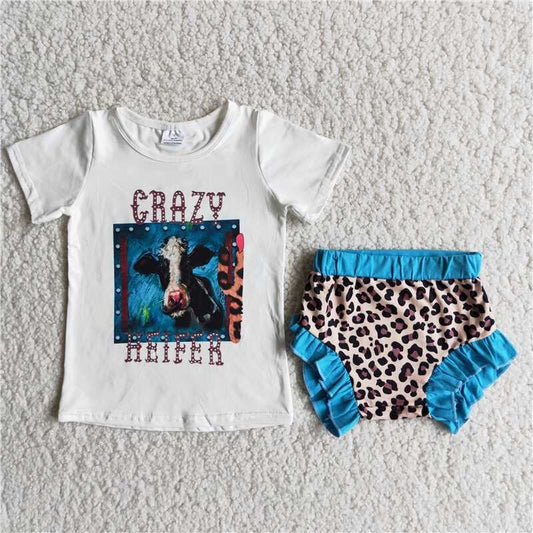 Cow Girl's Bummies Set