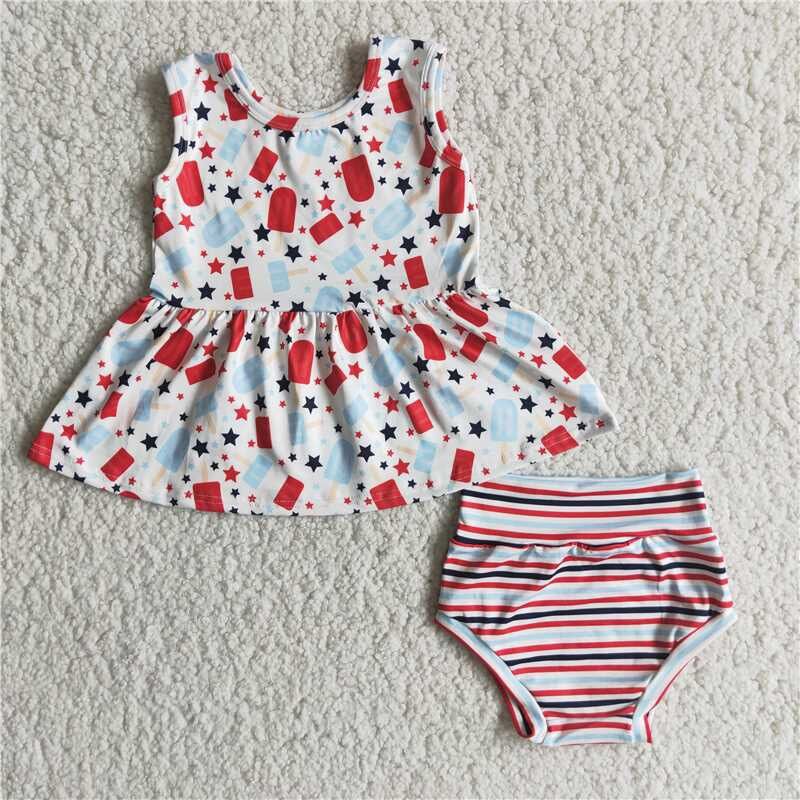 Star Girl's Bummies Set