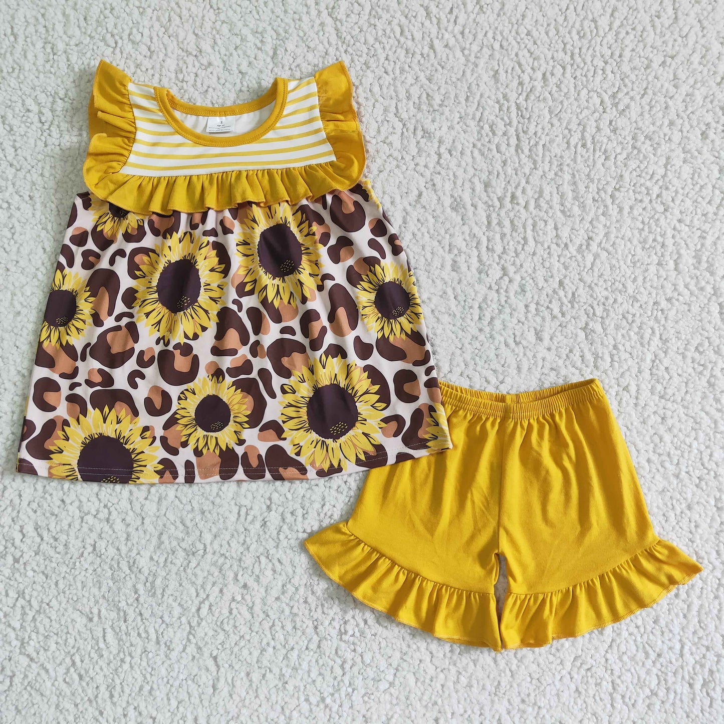 Sunflowers girls summer set