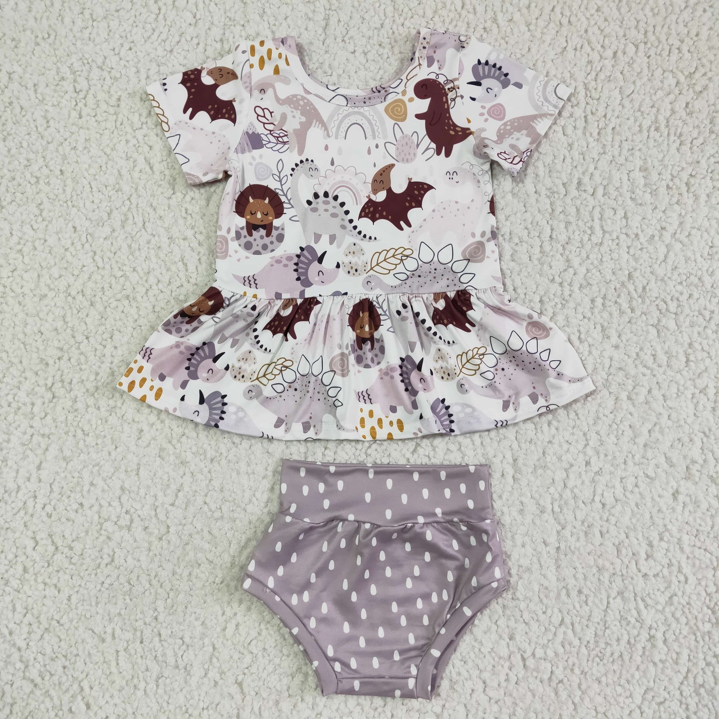 Animal Pattern bummie outfit