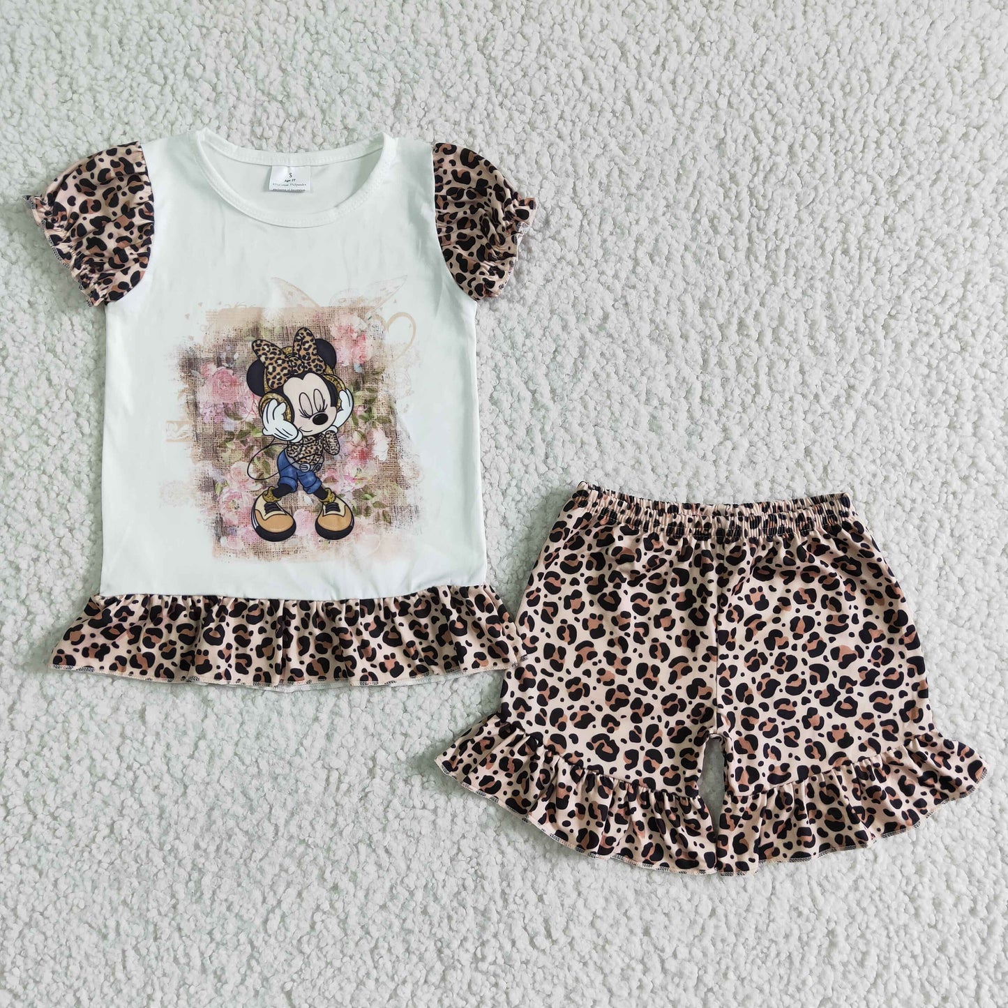 Leopard Ruffle Summer Set
