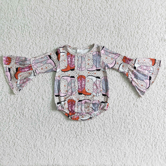 Boots baby girls romper