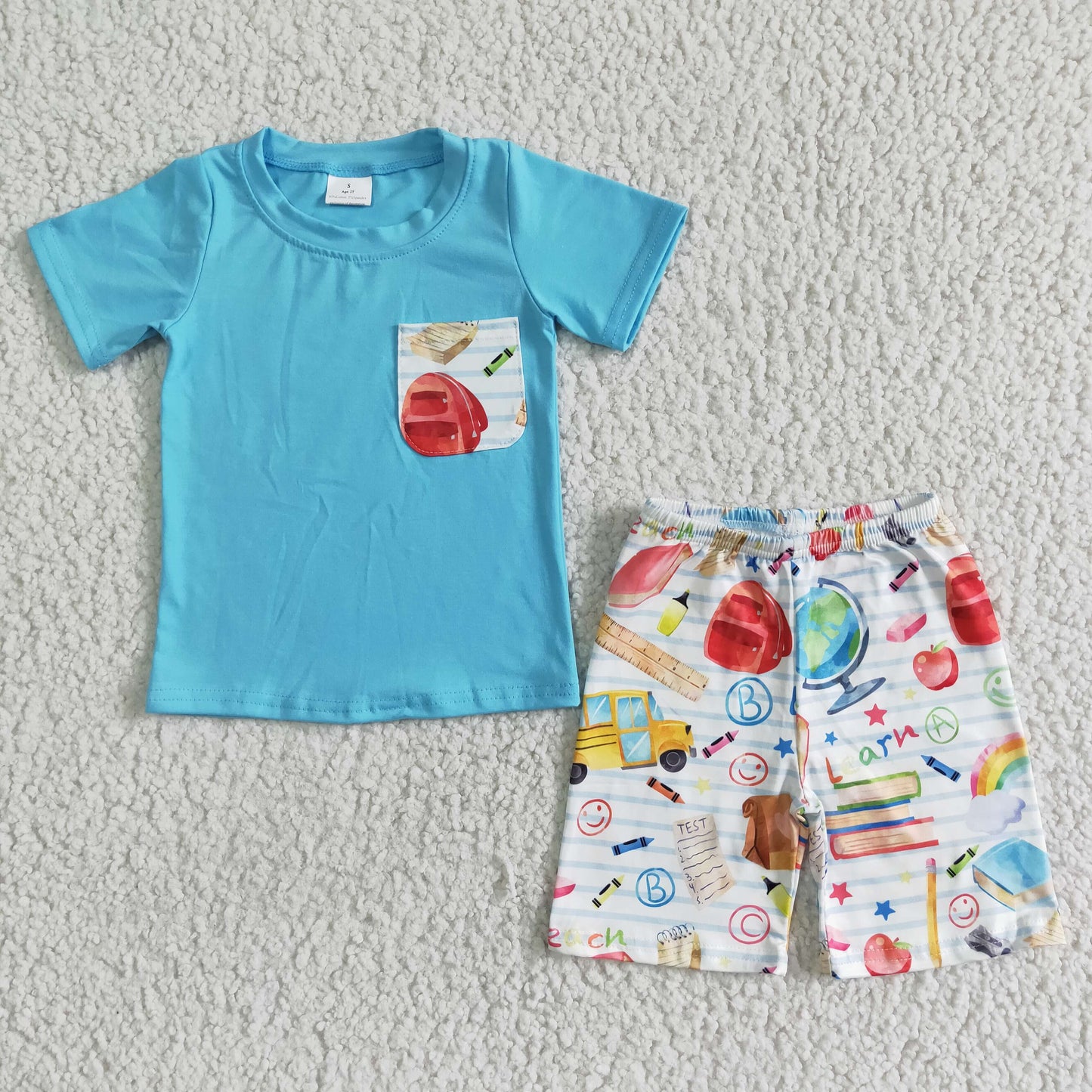 Boy Back To School Summer Set