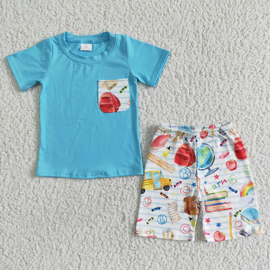 Boy Back To School Summer Set