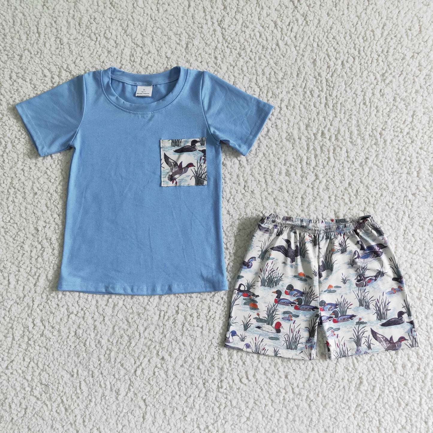 Blue Animal Boy Summer Set