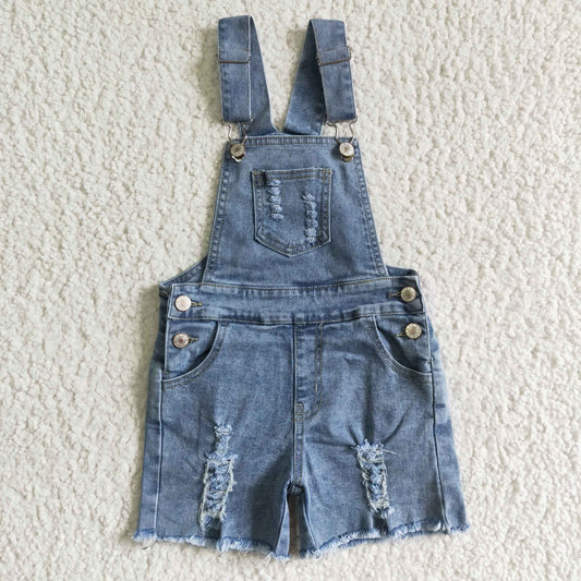 overall Short Jeans