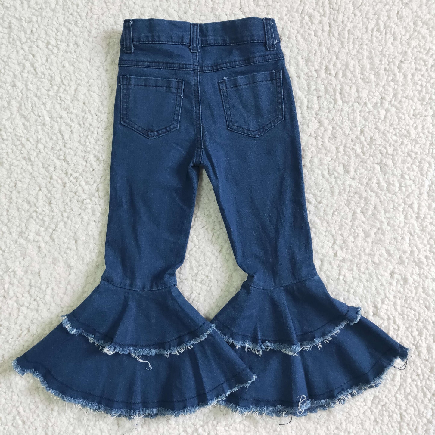Dark Blue Bell bottom Jeans