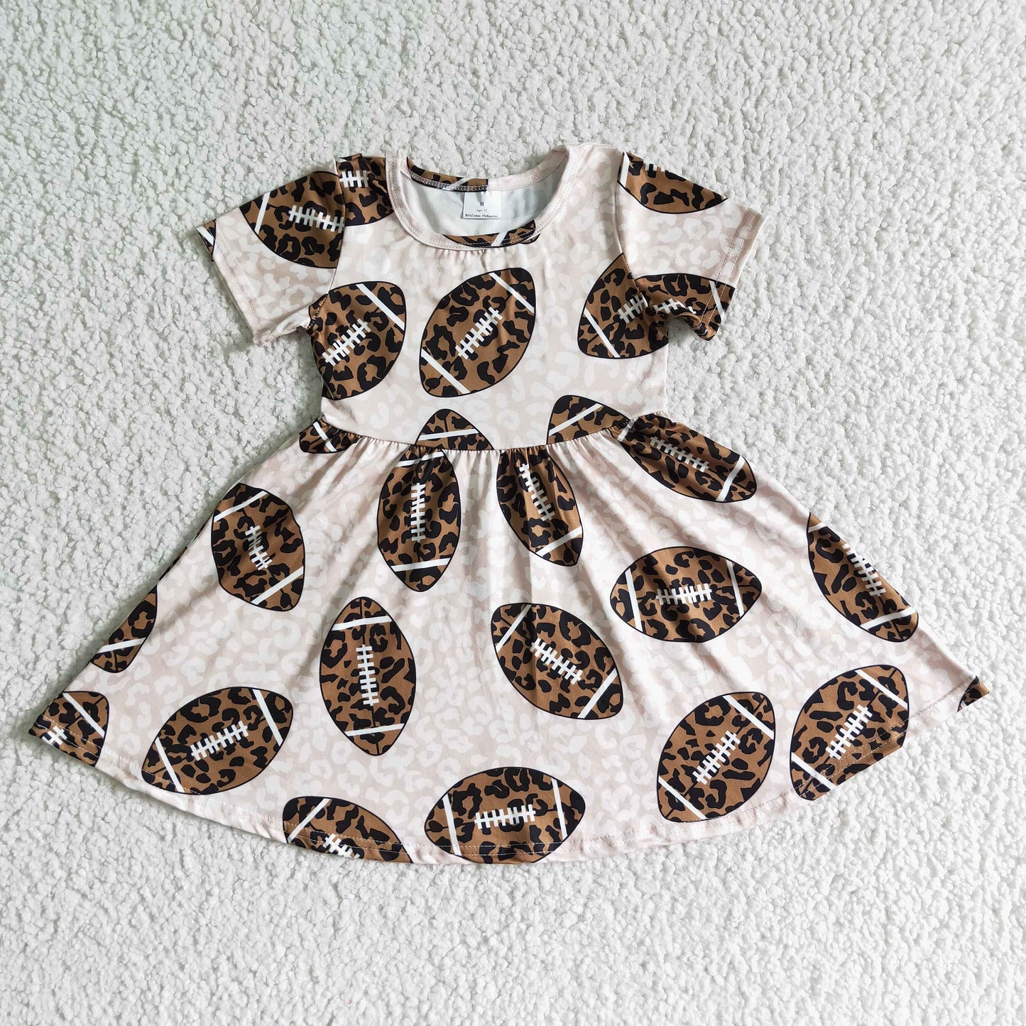 Leopard football Girl Big Skirt
