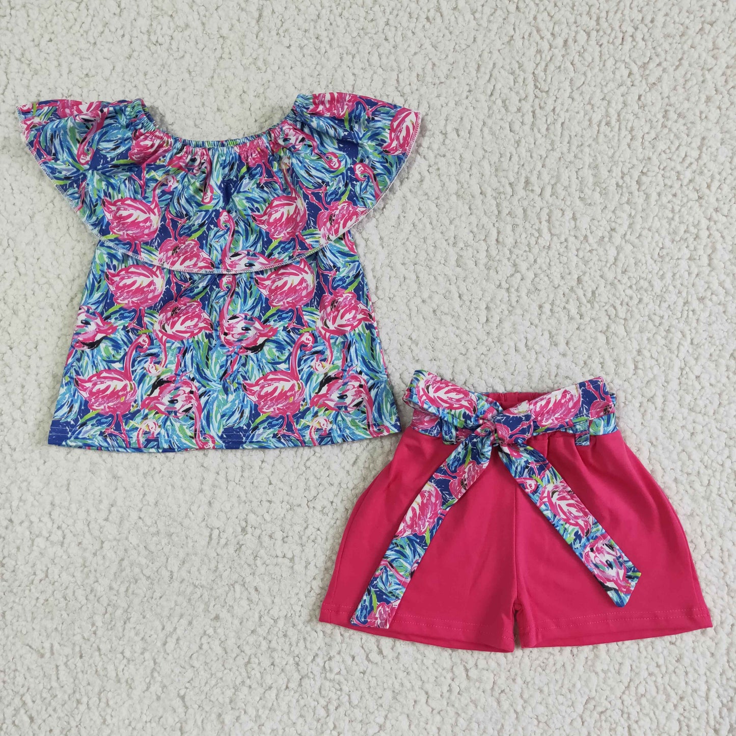 Purple Short Summer Set