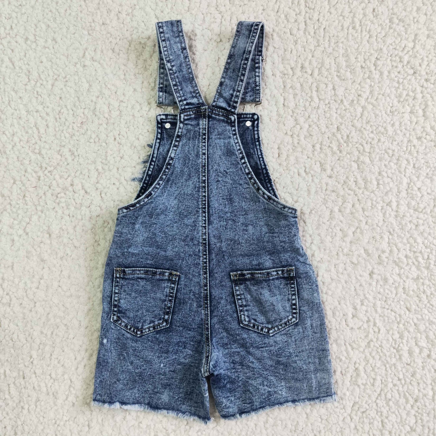 Highland Cattle Jean Shorts Overalls