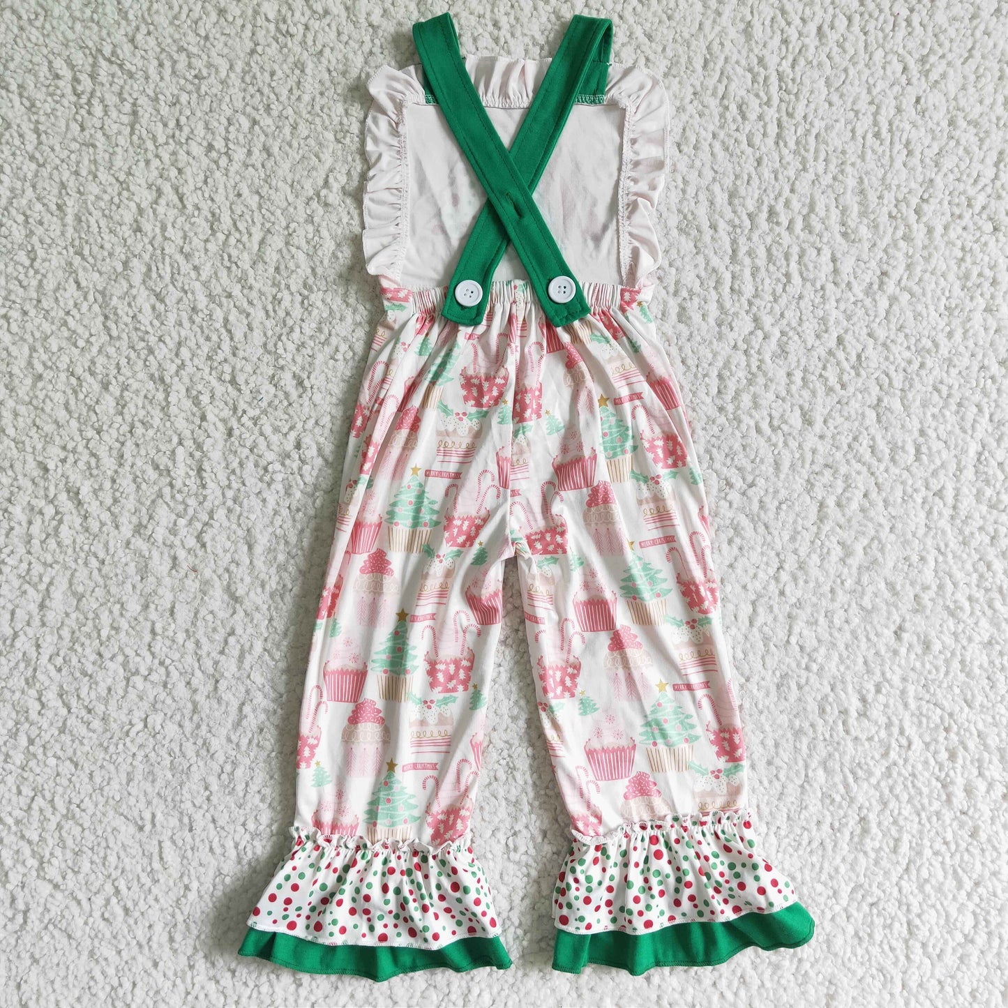 Christmas Tree Girl‘s Jumpsuit