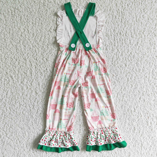 Christmas Tree Girl‘s Jumpsuit