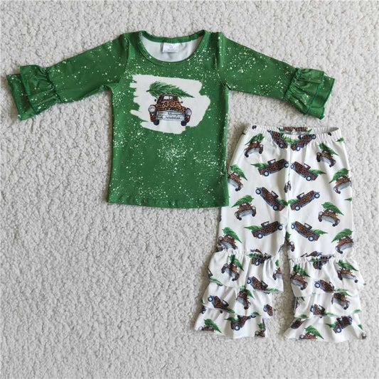 Green tree Leopard Car Outfits