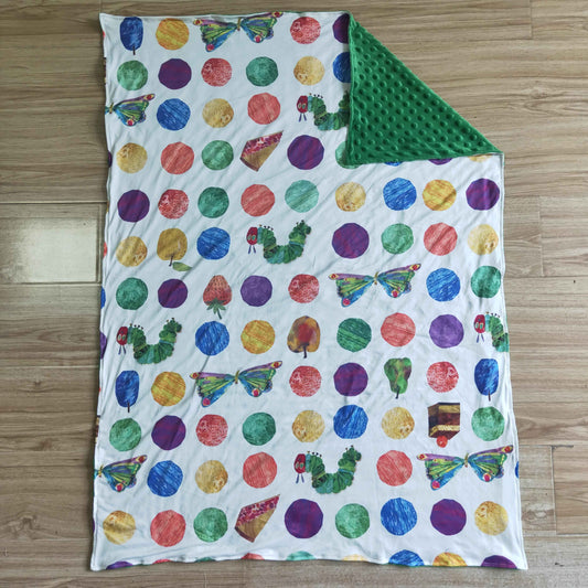 Green Fruit Caterpillar Blanket