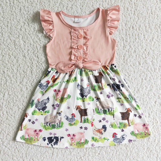 Animal Girl Ruffle Skirt