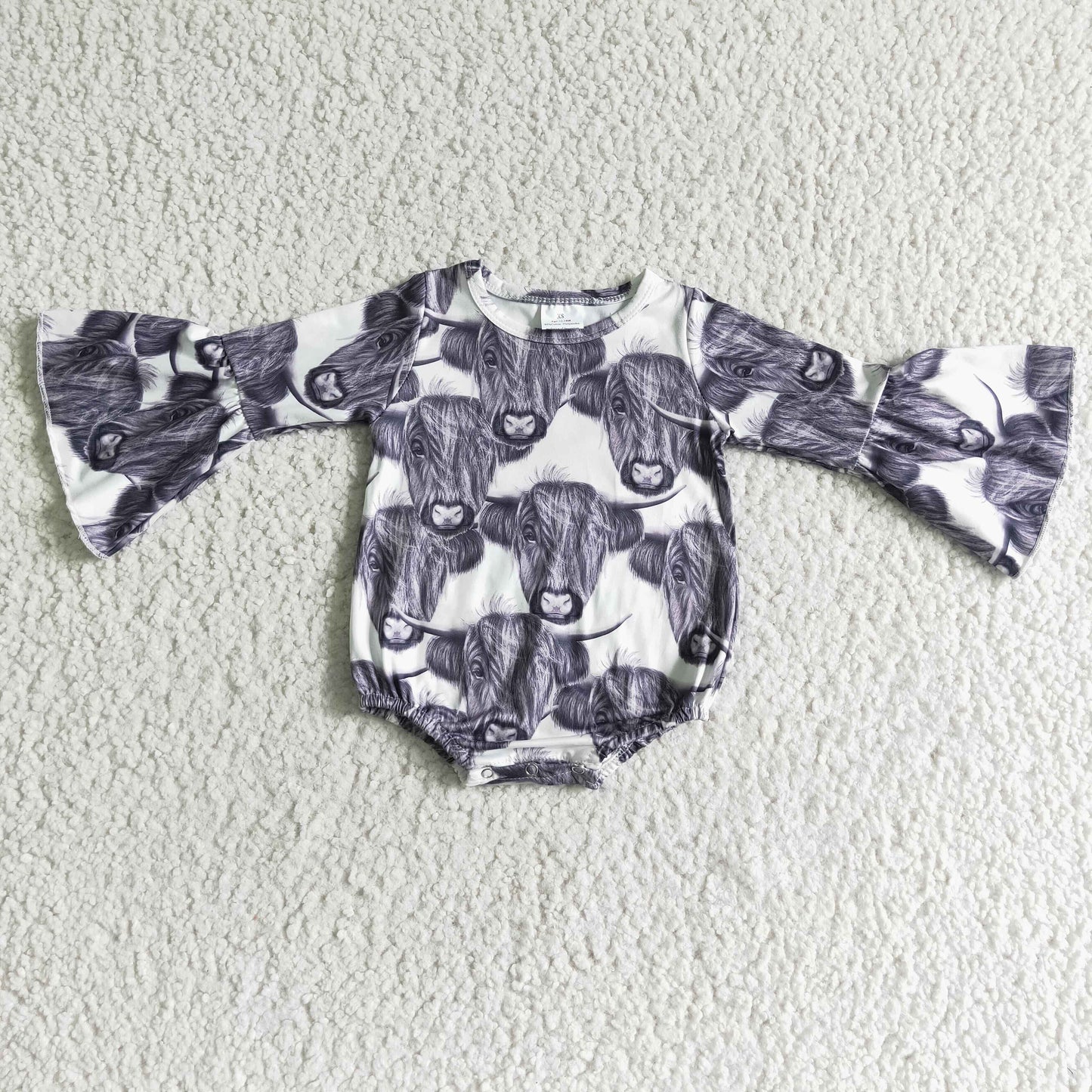 Cow Baby Romper