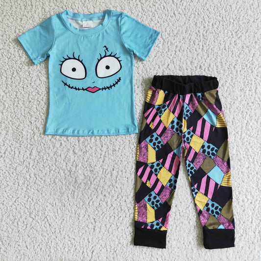 Halloween Blue Print Set
