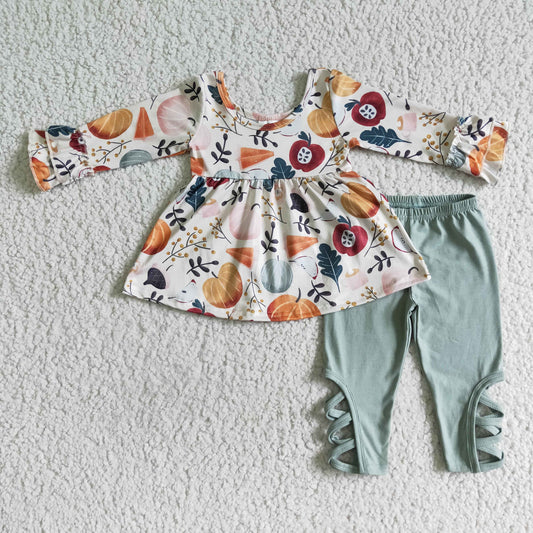 Fall Outfits Pumpkin Girls Outfits