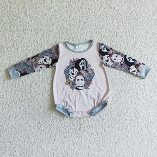 Flowers Cartoon baby long sleeves romper