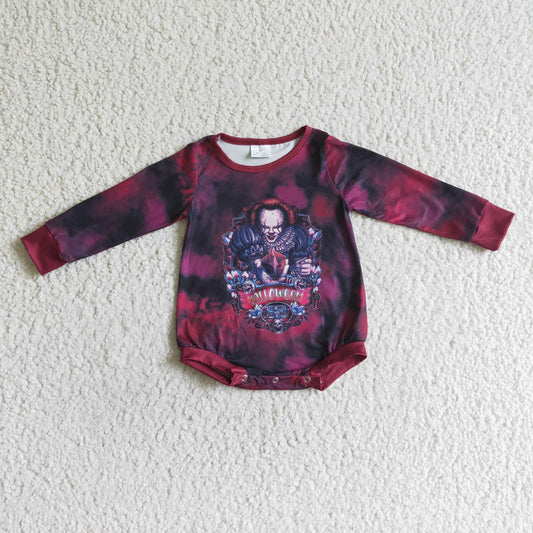 Halloween Cartoon long sleeves romper