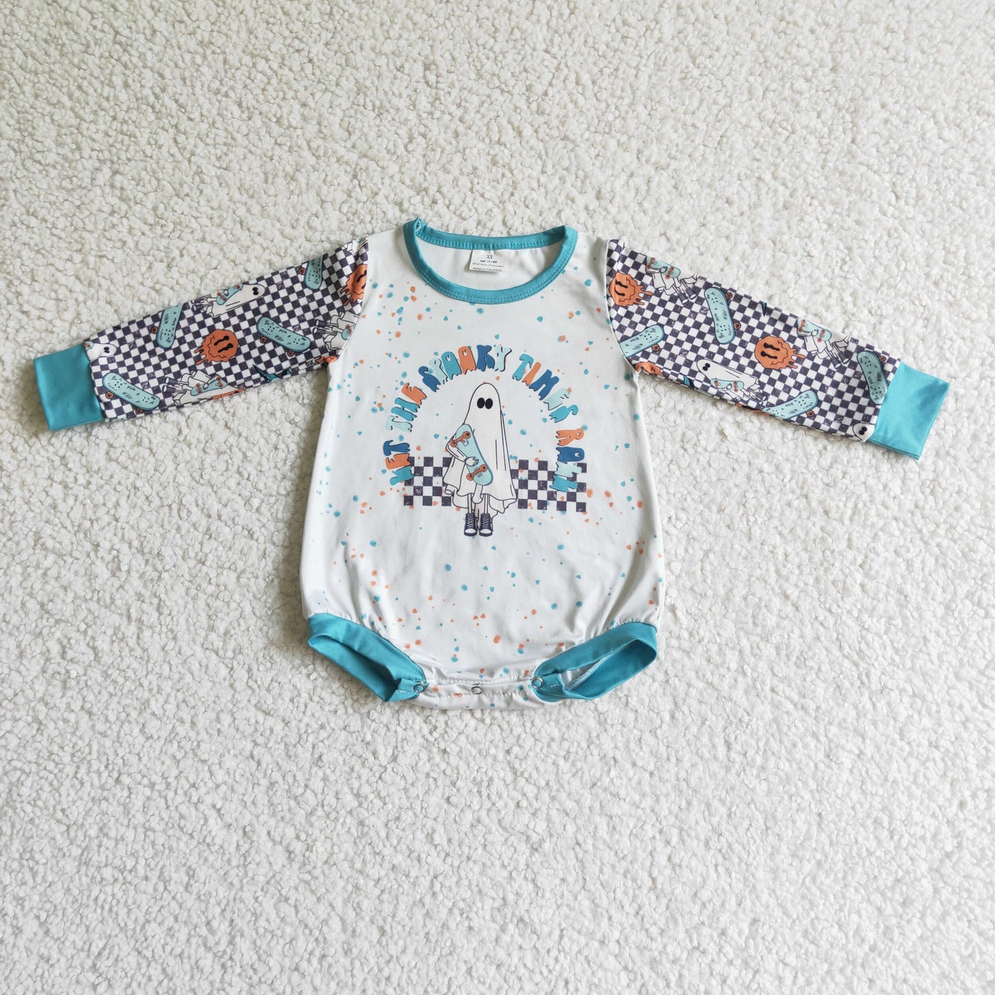 Cute Cartoon long sleeves romper