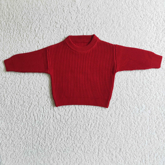 Fall Outfits Red Girls Sweater