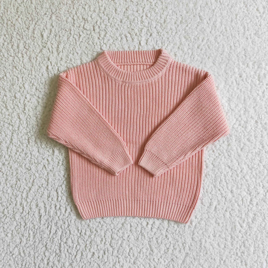 Fall Outfits Pink Girls Sweater