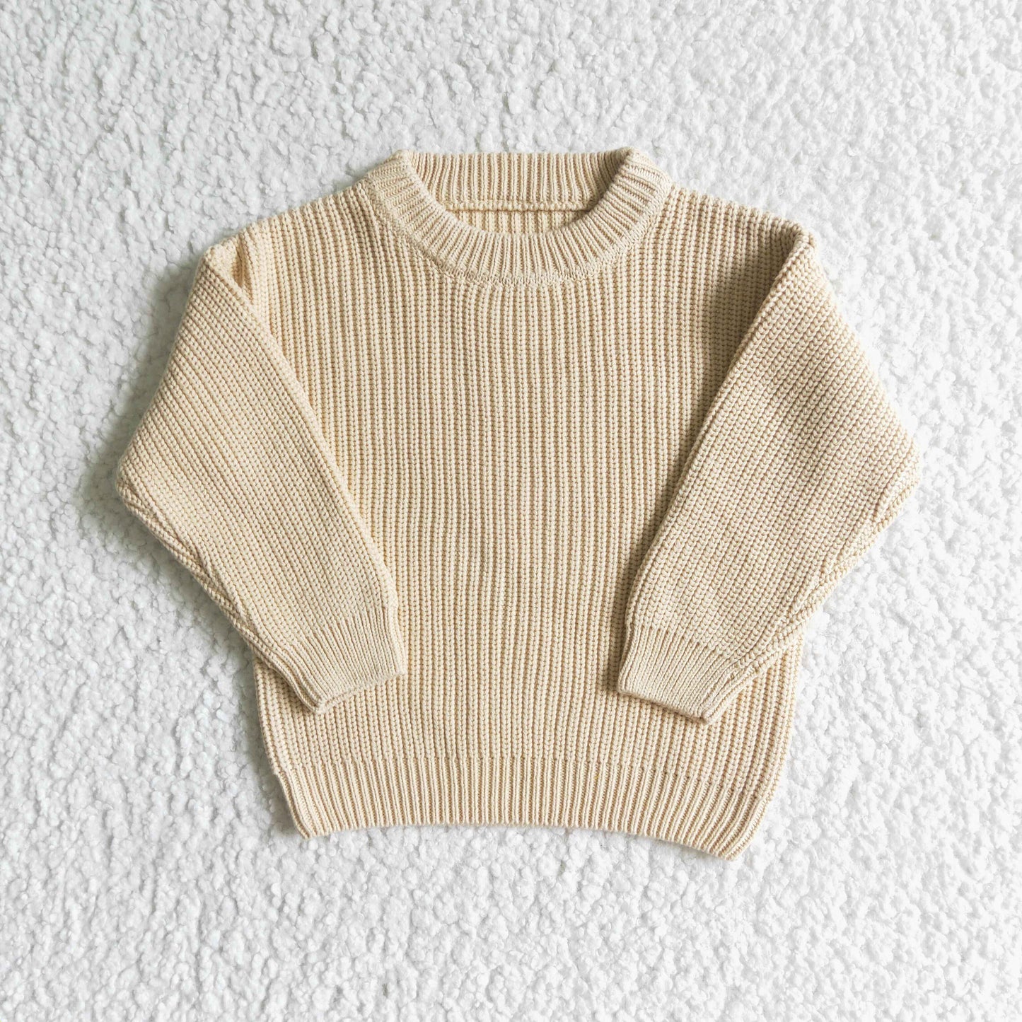 Fall Outfits Cream Color Girls Sweater
