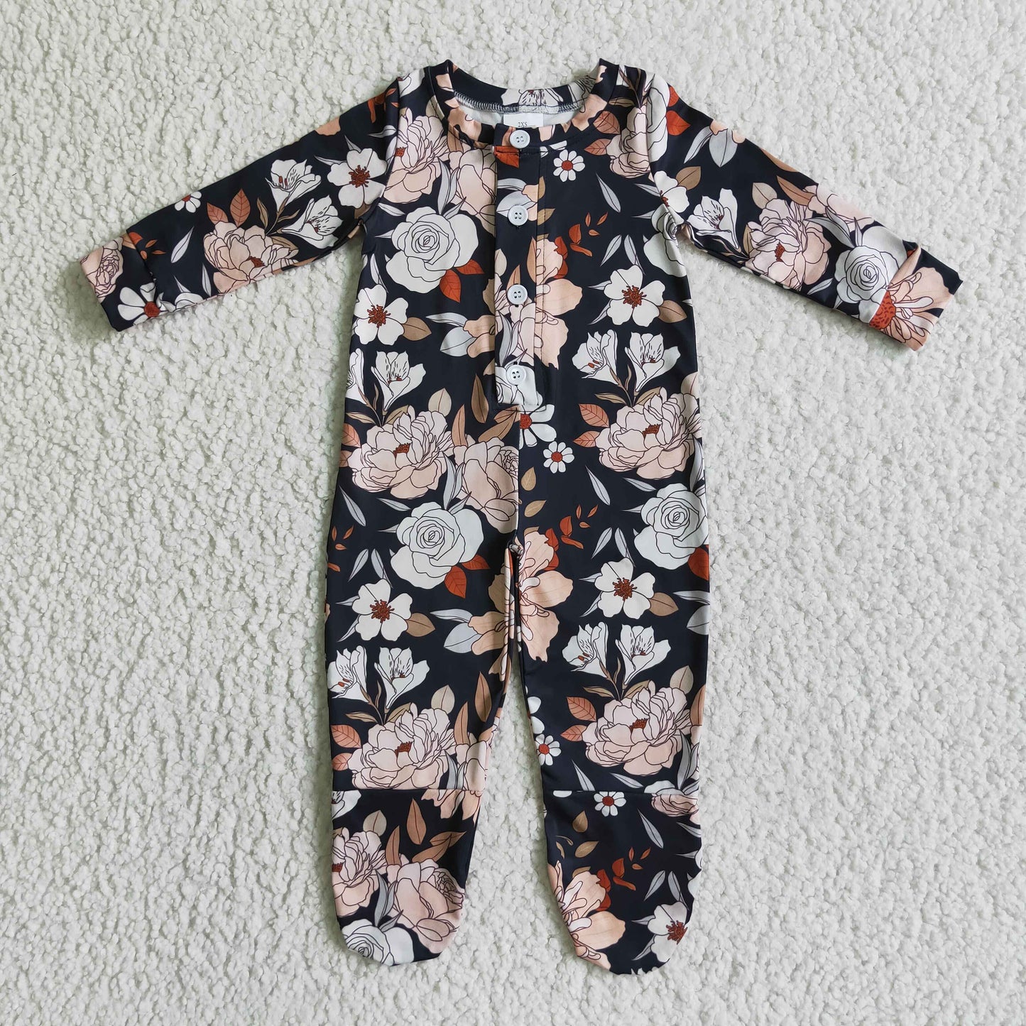 Flower Baby Romper