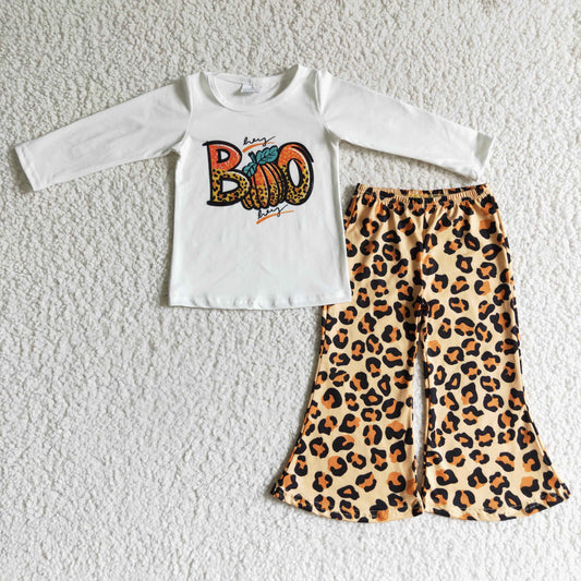 Halloween Leopard Girls Set