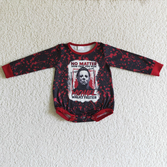 Halloween Cartoon long sleeves romper