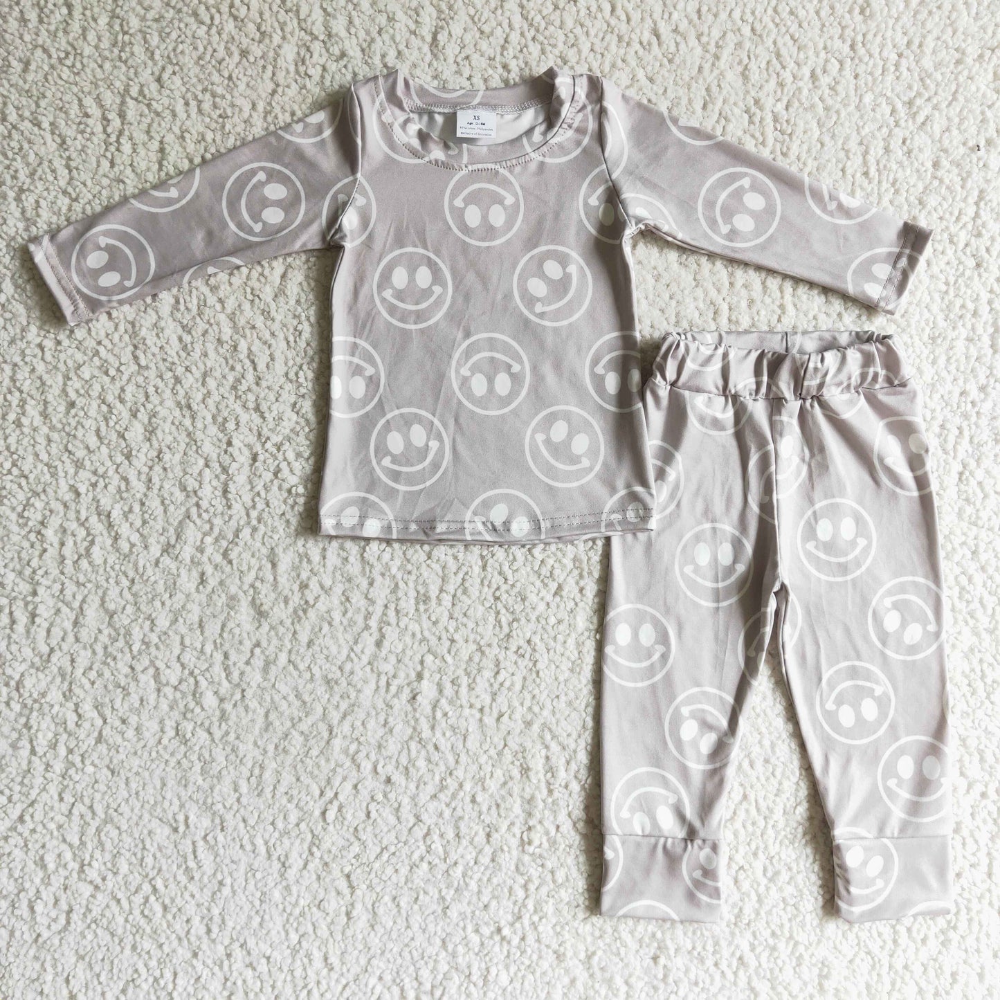 Smile Print Pajamas