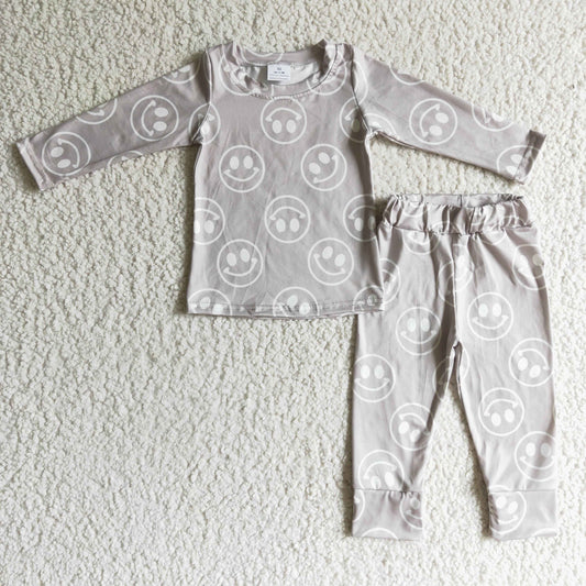 Smile Print Pajamas
