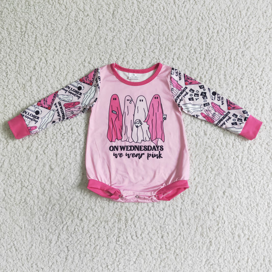 Halloween Cartoon long sleeves romper