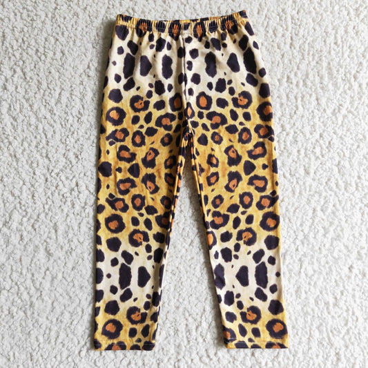 LEOPARD COLORFUL LEGGING GIRL'S PANTS