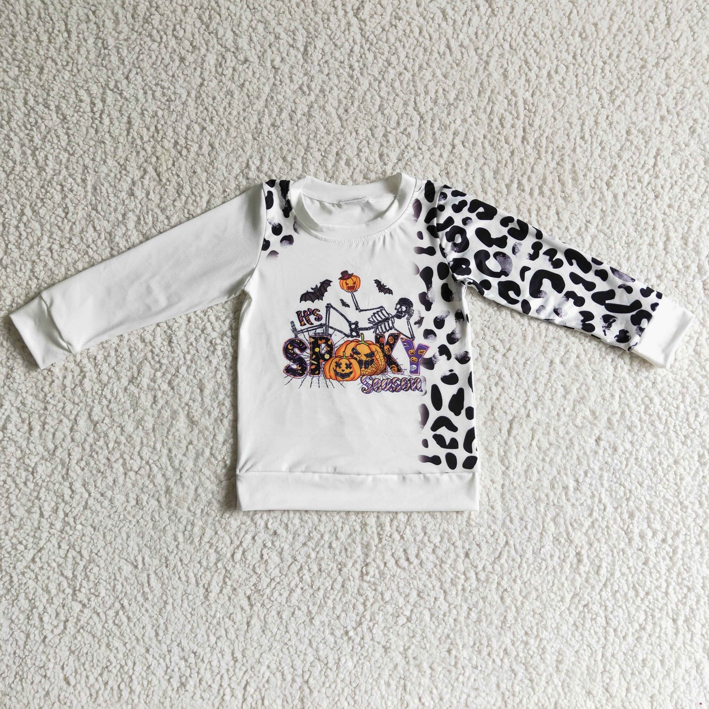 Halloween Leopard Pumpkin Shirt