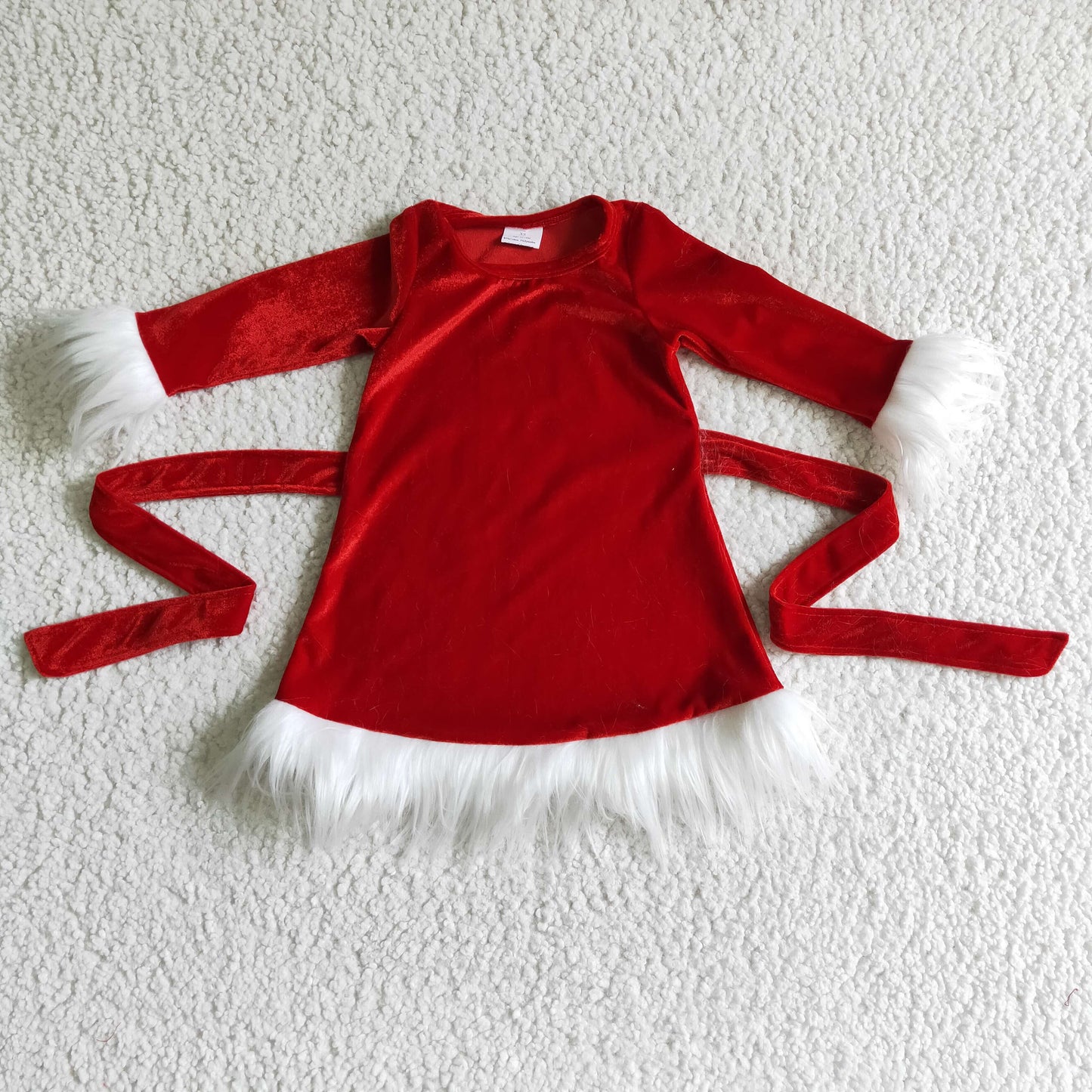 Christmas Red Girls Dress