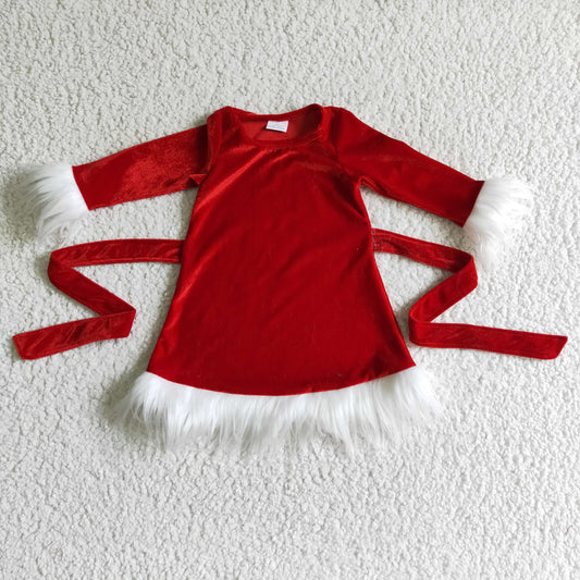 Christmas Red Girls Dress