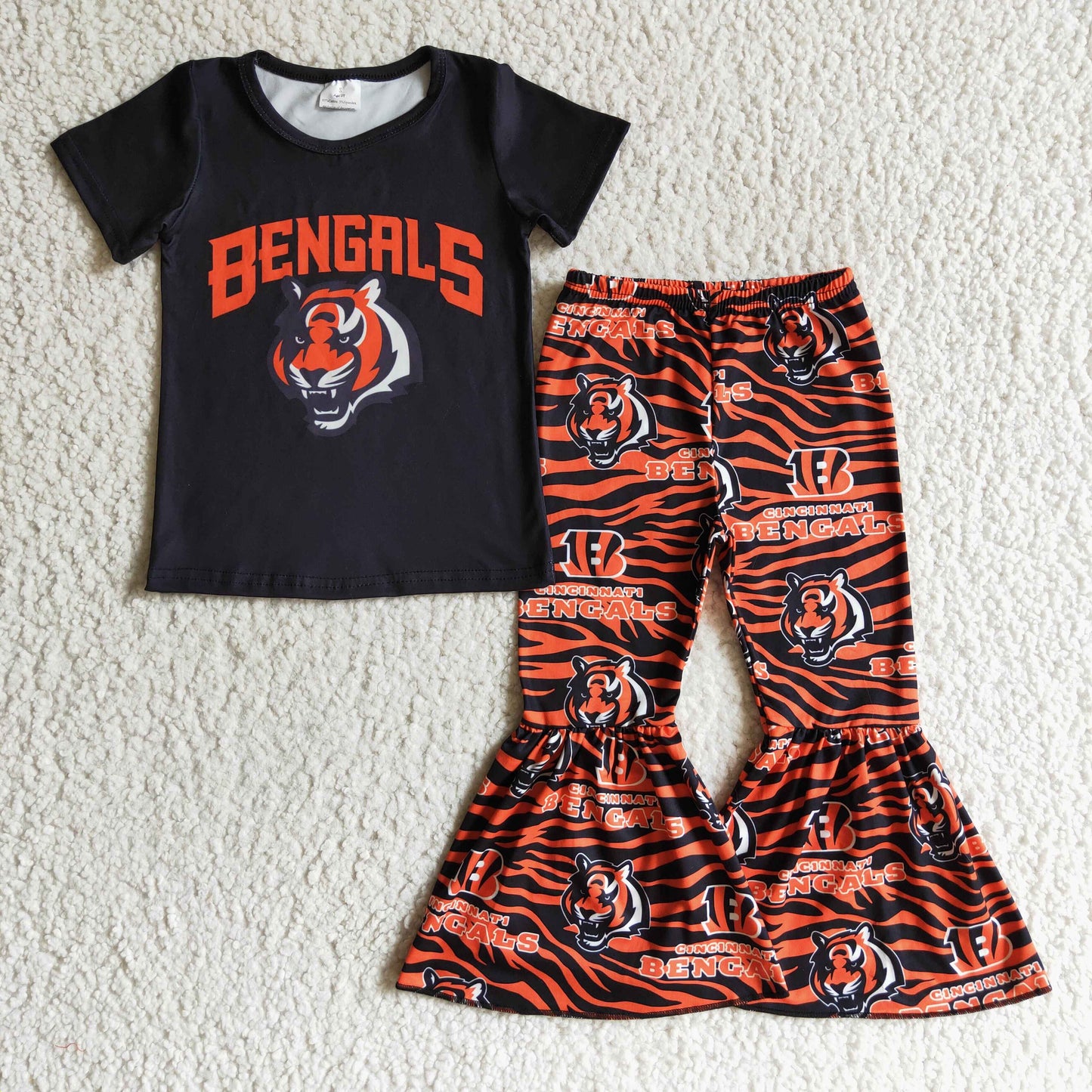 Black Tiger Girls Set