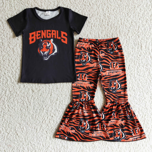 Black Tiger Girls Set