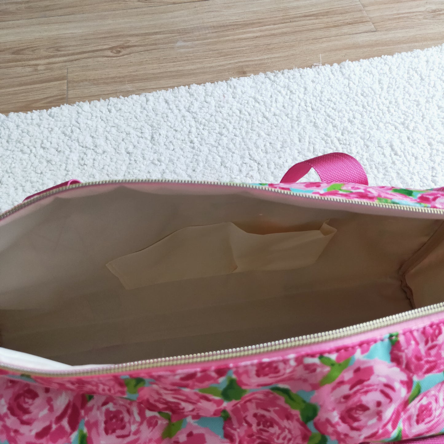 FLOWER DUFFLE BACK